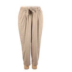 LOFT Plus Paperbag Pull On Slim Pants 20